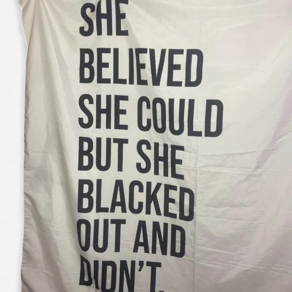 “She Believed She Could…” Tapestry